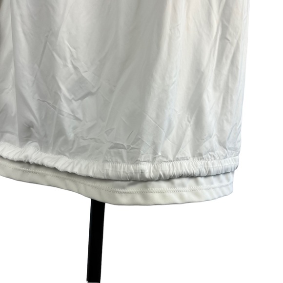 Tangerine white women’s lightweight full zip workout warmup jacket SZ XL - Picture 5 of 13